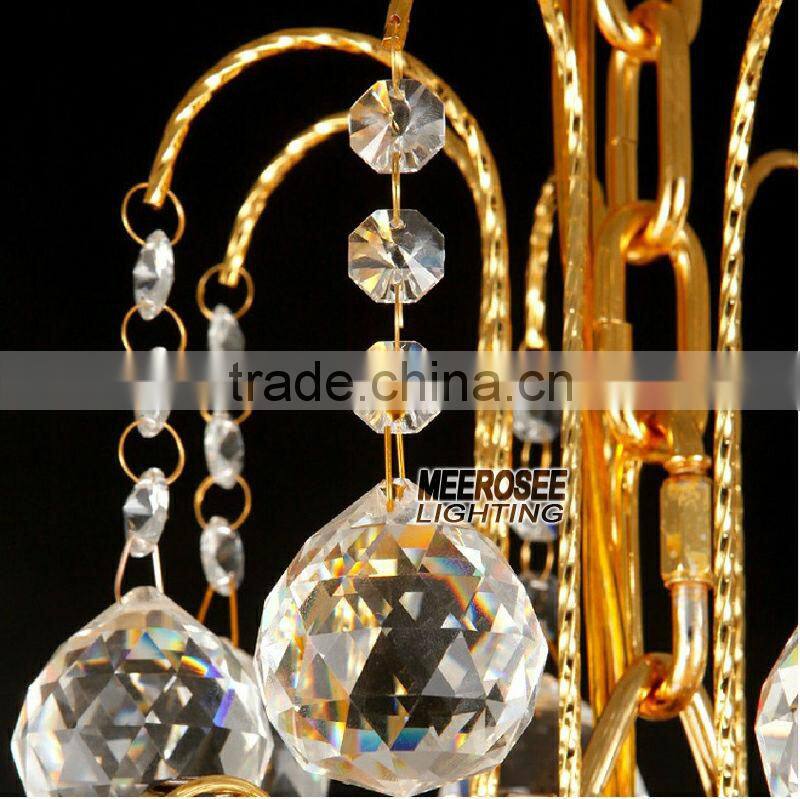 Golden Large Chandeliers for High Ceilings, Large Hotel Chandelier MD8514 L21