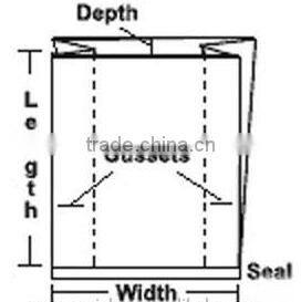 Transparent Flat Plastic Bags Suitable for Food Packaging High Quality with Cheap Price