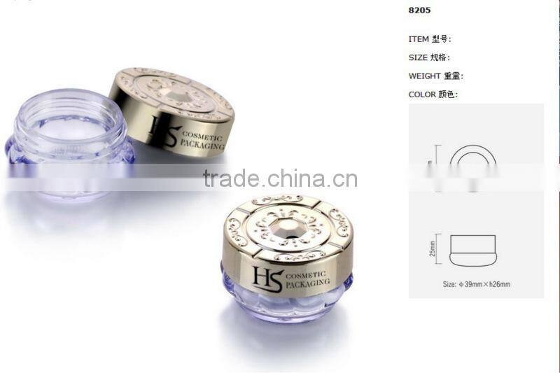 plastic cosmetic jar