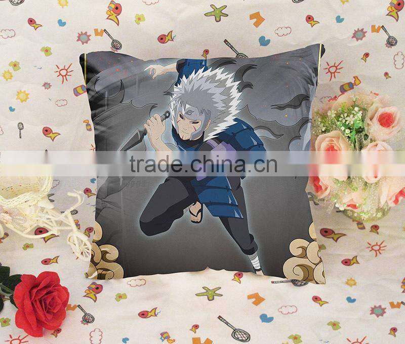 Japanese hot anime NARUTO printed pillow cover