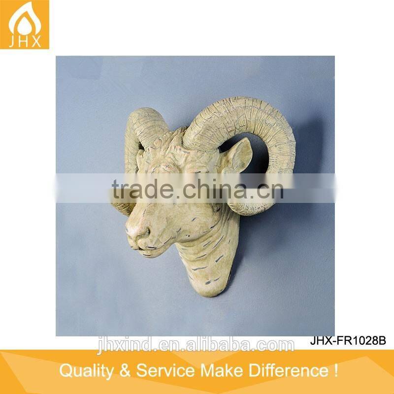 Wholesale Resin Sheep Skull Decorated Artificial Animal