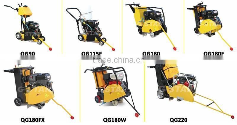 QG220 construction machinery made in china hydrulic cutter asphalt road cutter