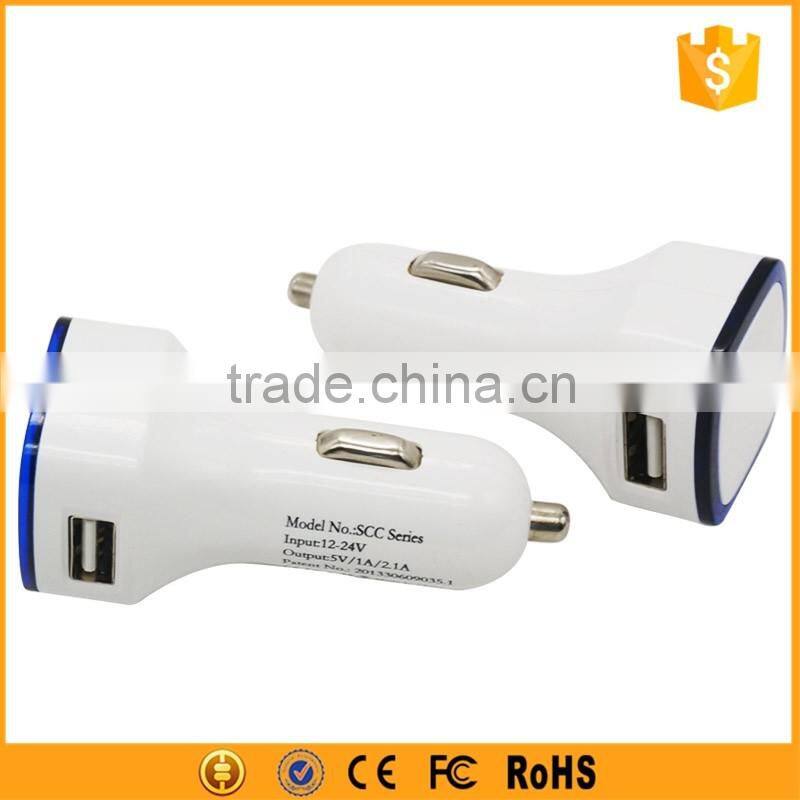Wholesale Micro USB Car Charger 2 Port Adapter