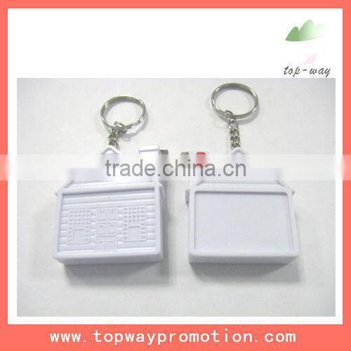 supply all kinds of bone shaped novelty tape measure with keychain