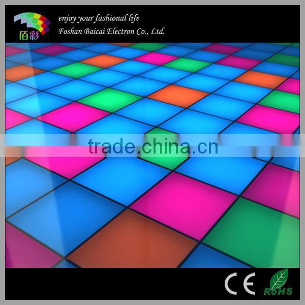 interactive led dance floor BCR-001F