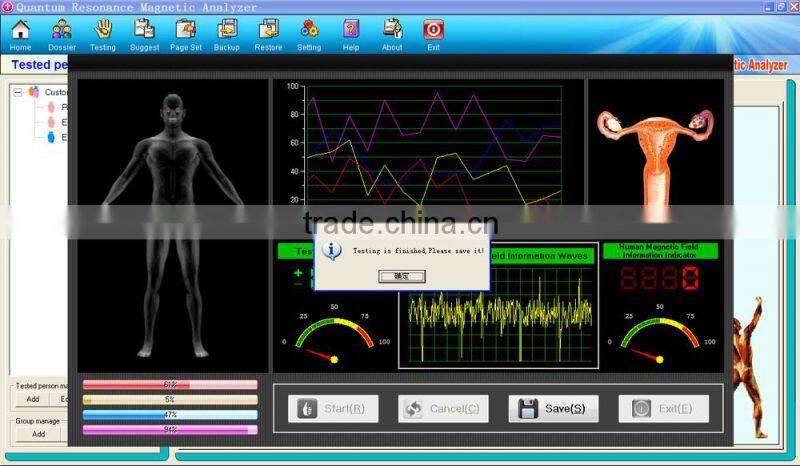 White Professional The Latest Generation Quantum Analyzer