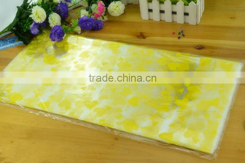 Coloured home decor cellophane decorative window film