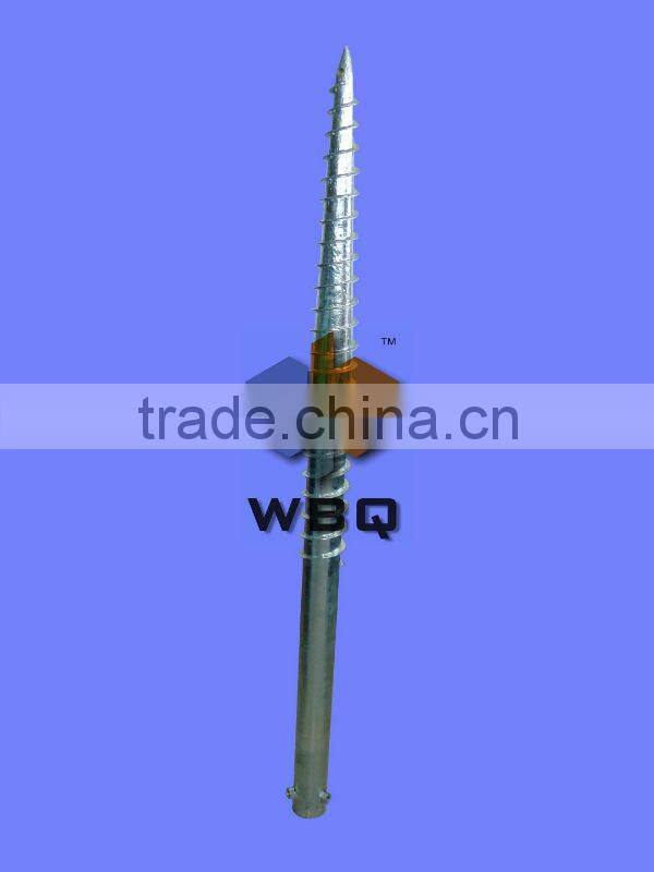 hot dipped galvanized ground pole anchor