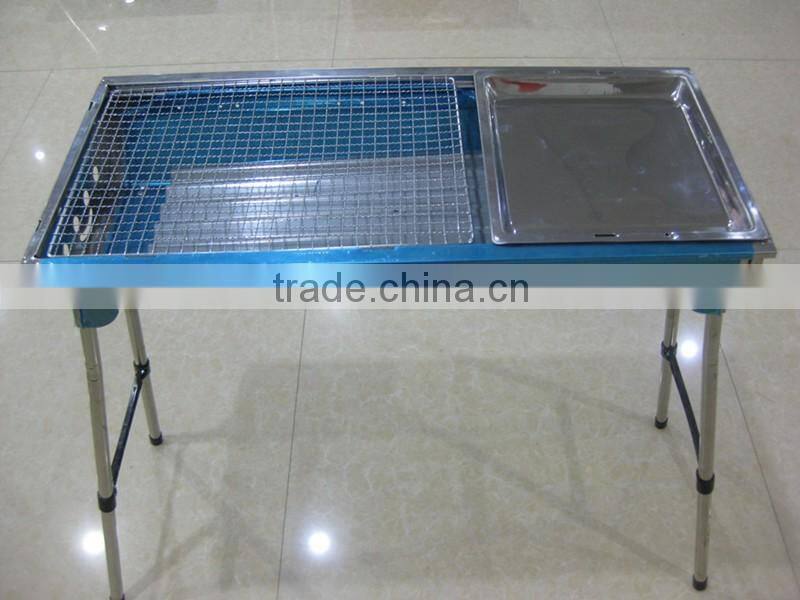 2015 New Arrival Outdoor Foldable Smokeless Charcoal BBQ Grill