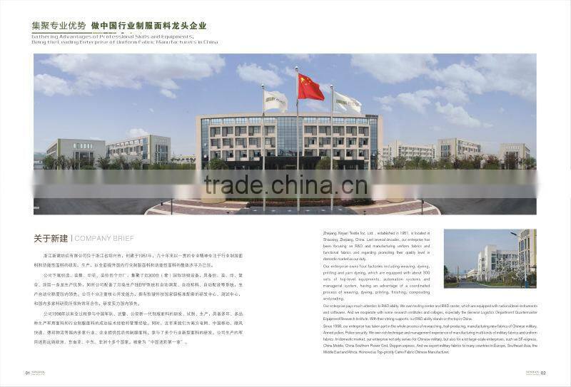 Military camouflage fabric for the Middle East