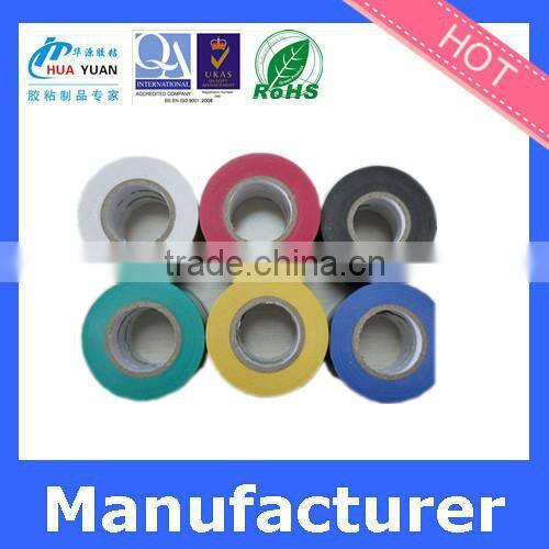 Fire retardant PVC insulation tape PVC black tape for wire