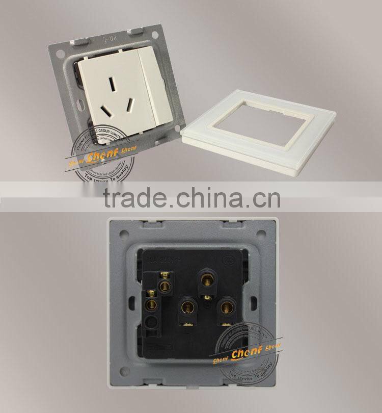 Hot Sell Cheaper 16A Power Single Gang Wall Outlet Socket Switch