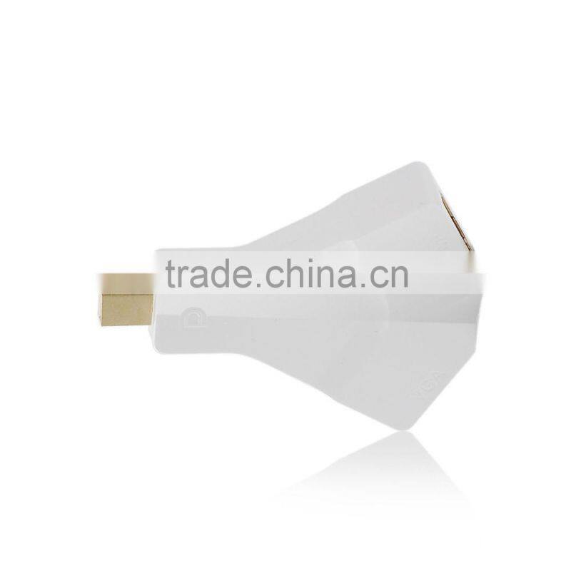 Mini DisplayPort 1.2 Thunderbolt DP to VGA & HDMI Combo Adapter 2-in-1 for Apple