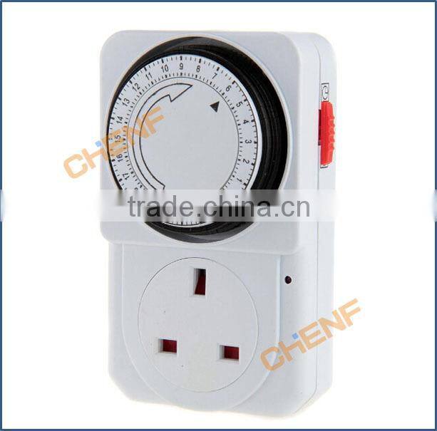 Hot Sell CF-TG-14 24 HOURS UK Standard Mechanical Timer Socket