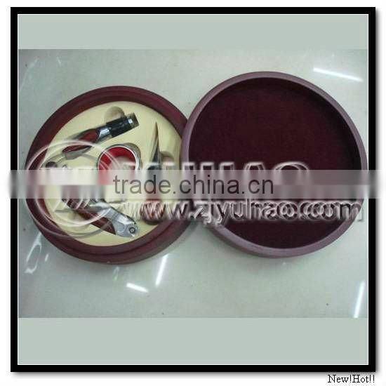 High Class Wooden Box Wine Set