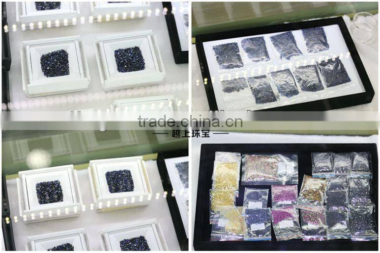 AAAAA princess cut 6*6m 1 carat cubic zirconia