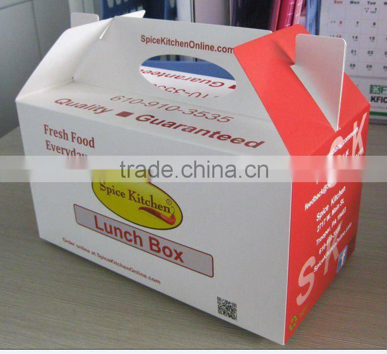 take out take away box paper lunch food box