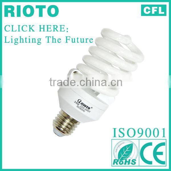 CE High quality T5 17mm 120w full spiral energy saving lamp