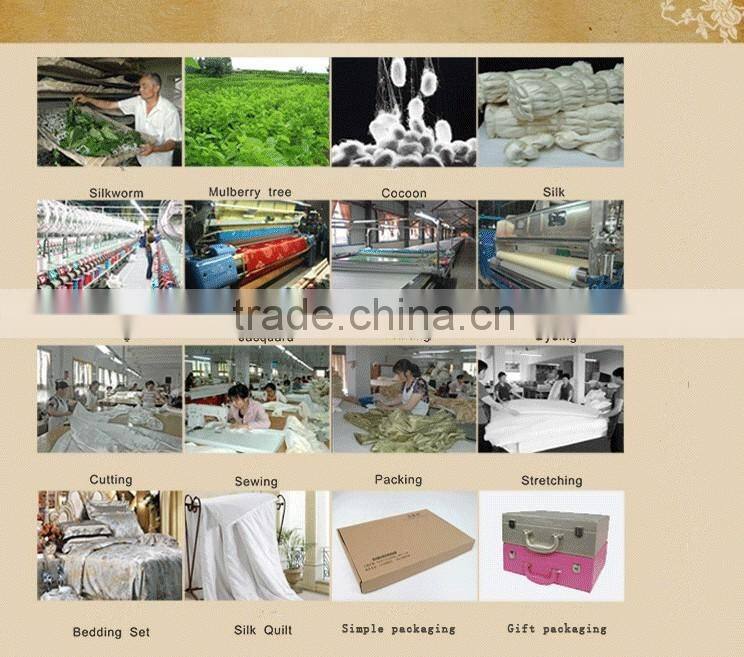 Luxury Classic White Color 100% Mulberry Silk Quilt