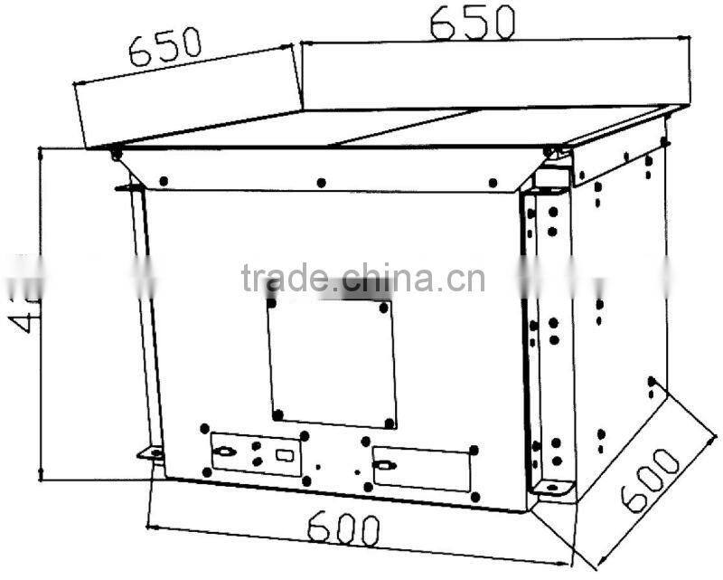 Projector Lift motor-driven, microwave orientation