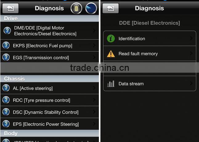 iobd2 xtool bluetooth wireless obd2 scanner diagnostic tool For bmw
