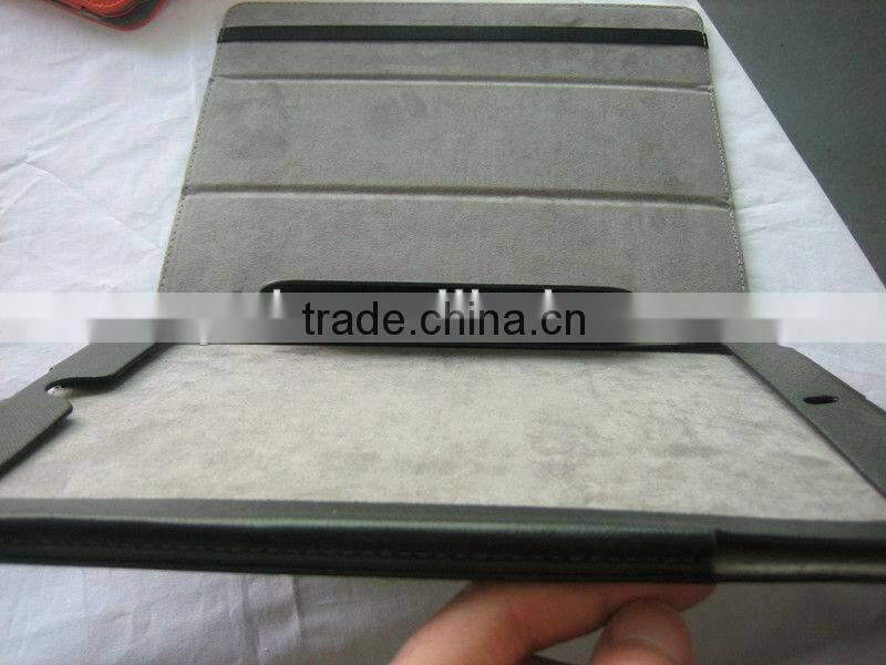 fashion high quality leather PU for ipad case