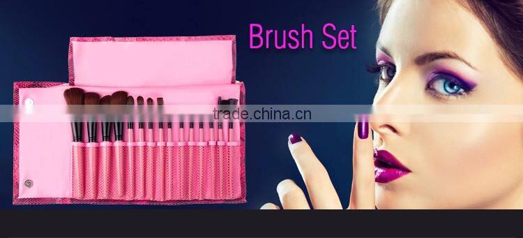 15 pcs cosmetic brush sets make up brush sets/make up brushes