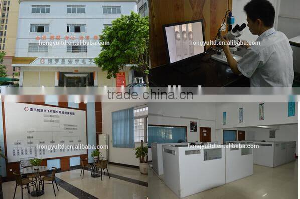 Hongyu NEW PCB terminal rotary switch ,rotary switch with dustproof cover