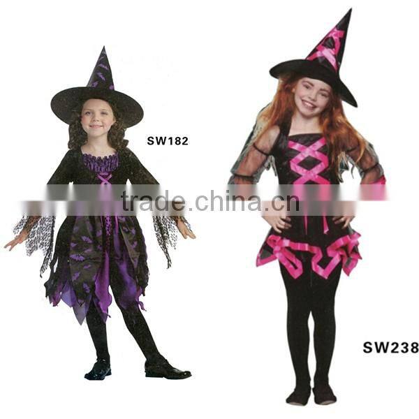 Factory hot sale gothic witch costume