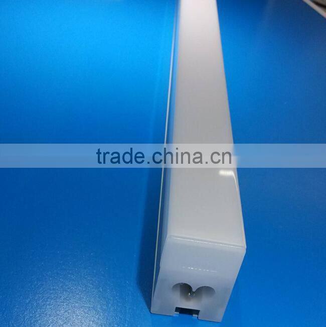 Economy intergrated office commercial linkable 18w 4ft 1.2m 1600lm square shape led tube led batten light