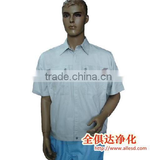 Blue Color Clean Room Antistatic Jackets