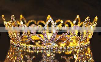 Small Base King- Medium Base Queen Full Crown and tiara