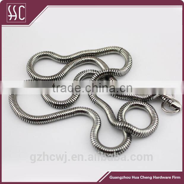 Fashion High Quality Metal Snake Chain For Handbag