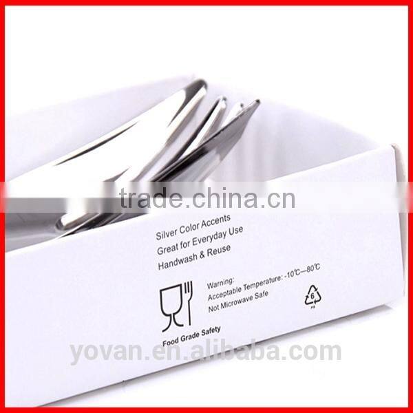 Delicate White Art Paper Box for Tableware Packing Wholesale