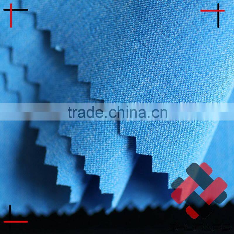 4 way stretch two tone twill pongee fabric 8% lycra