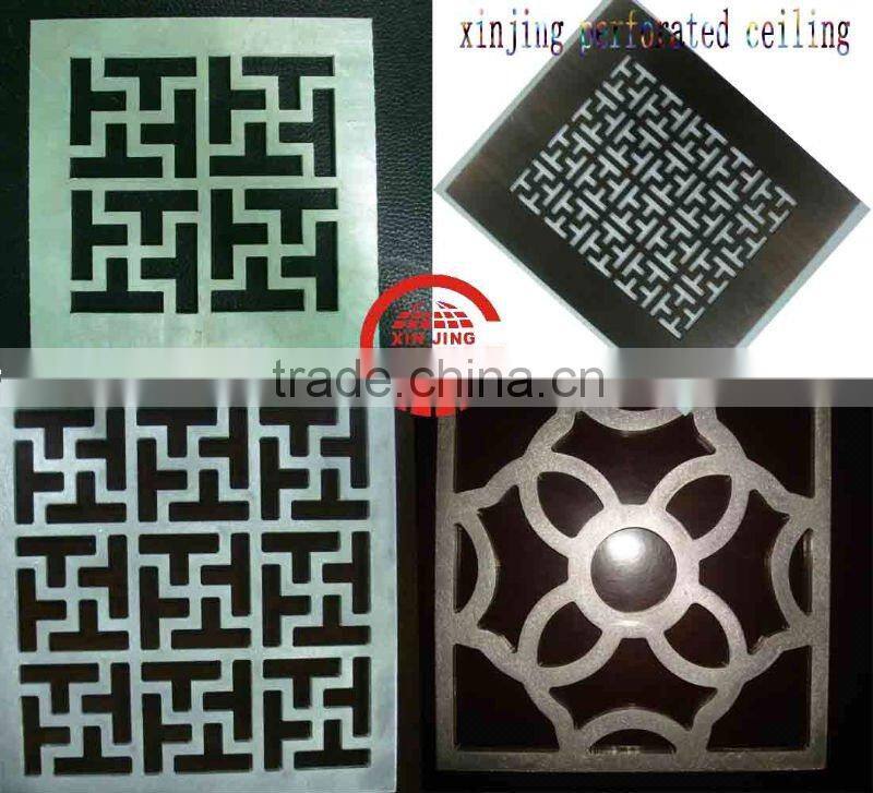 Artistic metal false ceiling sheet