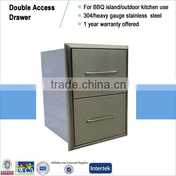 Kitchen Island 2 Drawer