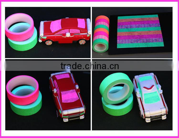 Hot sale custom neon color washi tape