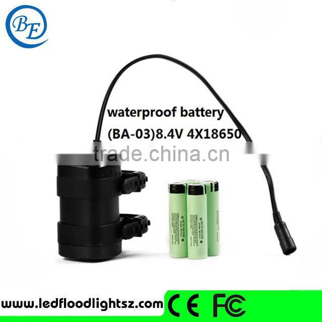 Bike Light AAA Battery Holder 6400mAh 8.4v Rechargeable ABS Battery Package