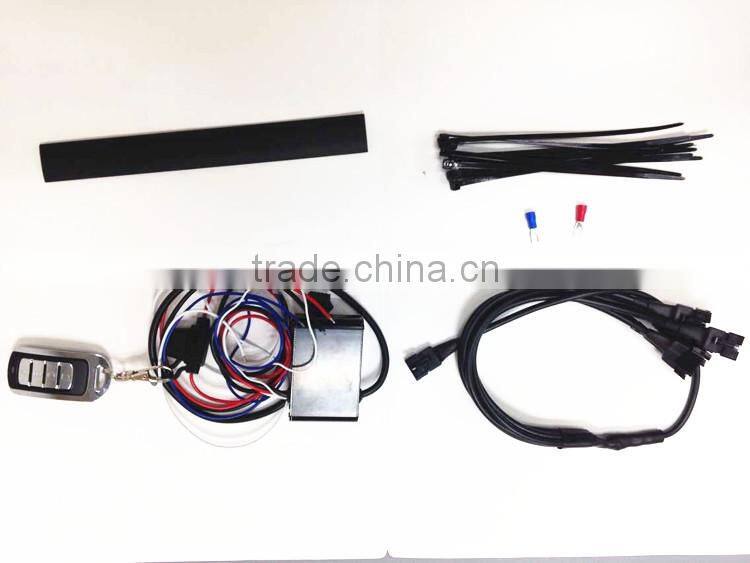 new product rgbw motorcycle llighting kit with Remote Controller made in china