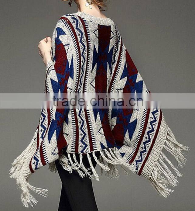 Wool poncho, Knit Poncho, woolen sweater designs for ladies