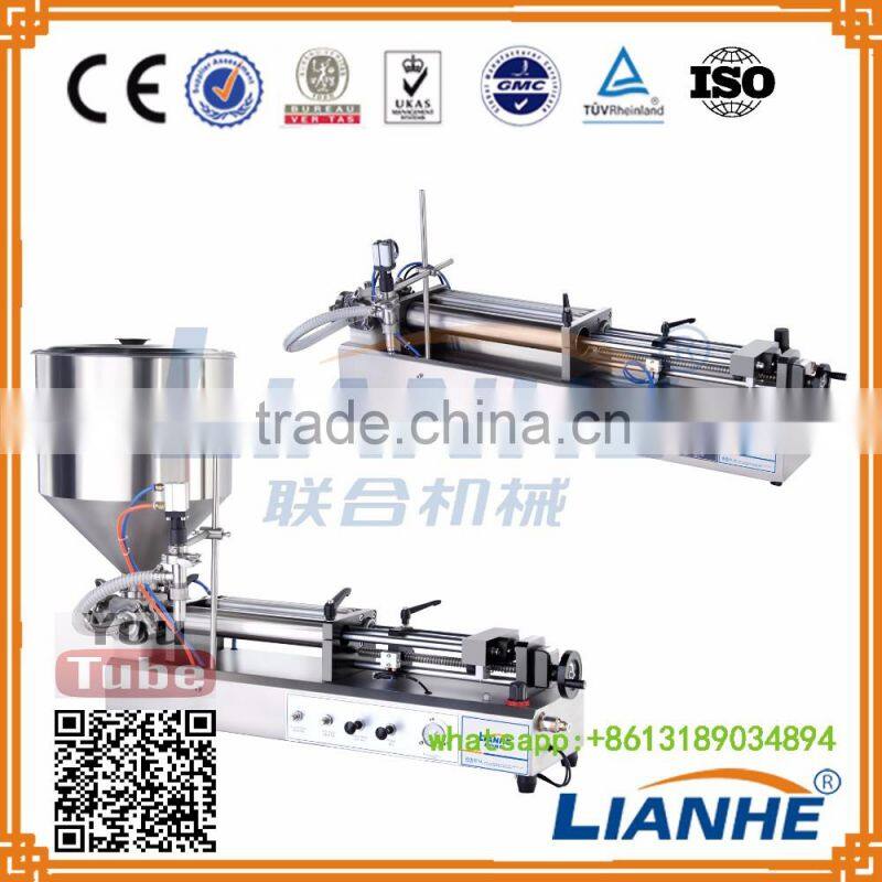 Shampoo filling machine, semi automaic lotion filling machine, piston filling machine