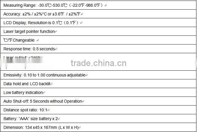industrial digital thermometer
