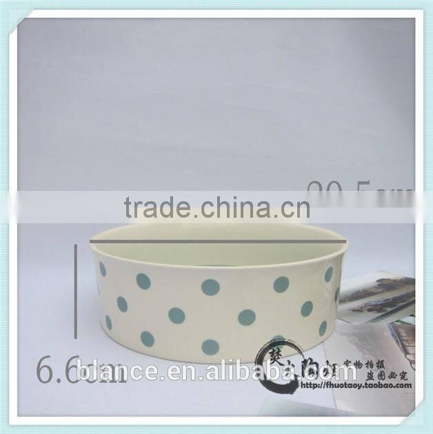 Ceramic Pet Food Bowl for Cat and Dog