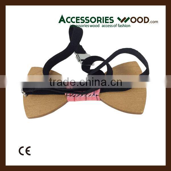Gift box for fashion design Wooden Bow tie in 2016