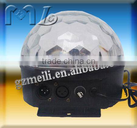 LED small pattern/spot dmx rgb crystal magic ball for sale