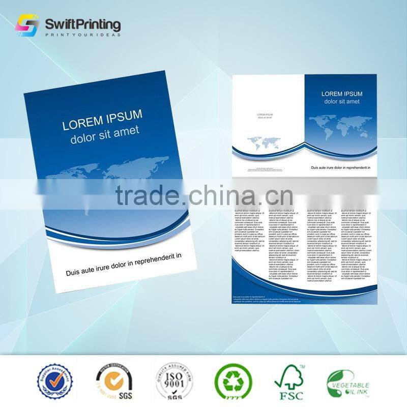 Fashion best selling printing flyer with custom