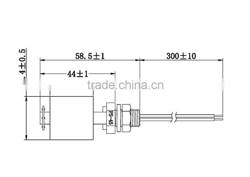 Plastic Float ball water level switches use for air conditioner water tank