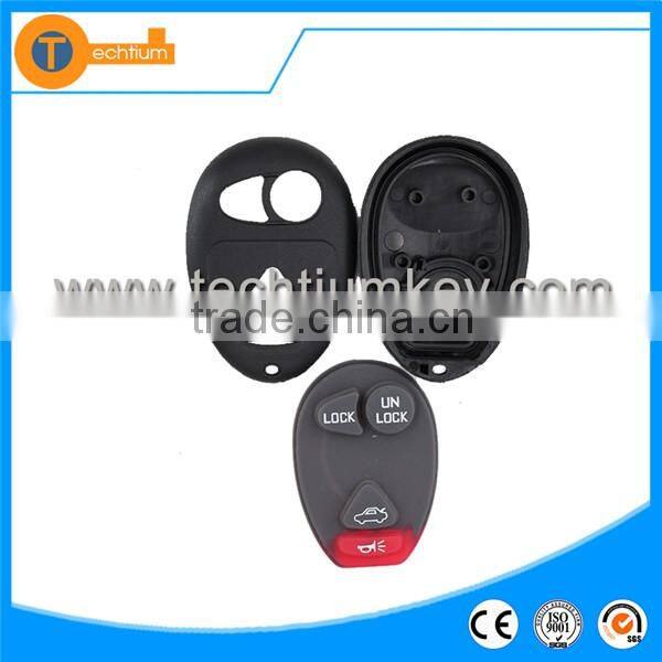remote key blank case shell with soft 4 button key fob for Buick Regal