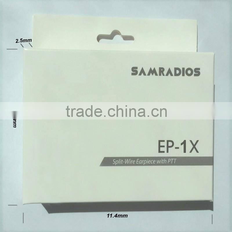 SAMCOM EP-1X Soft Wear Clear Voice Direct Deal Radio Walkie Talkie 50Km Headphone